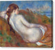 Reclining Nude - Canvas Print