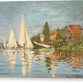 Regatta at Argenteuil - Canvas Print