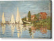 Regatta at Argenteuil - Canvas Print