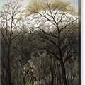 Rendezvous in the Forest - Canvas Print