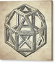 Rhombicuboctahedron - Canvas Print