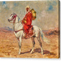 Rider and his Mount - Canvas Print