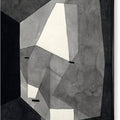 Rough-Cut Head - Canvas Print