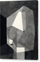 Rough-Cut Head - Canvas Print