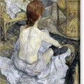 Rousse - La toilette - Canvas Print