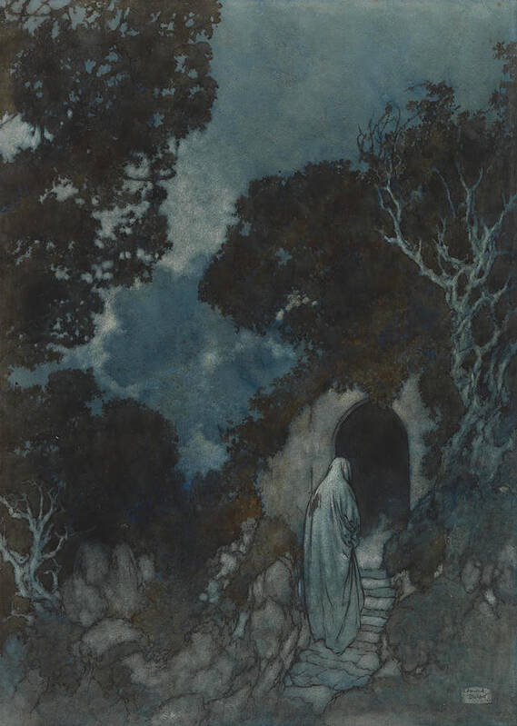 Rubaiyat by Edmund Dulac - Art Print - Zapista