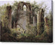 Ruined Monastery of Eldena near Greifswald - Canvas Print