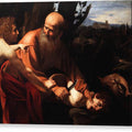 Sacrifice of Isaac - Canvas Print