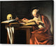 Saint Jerome Writing - Canvas Print