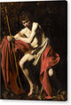 Saint John The Baptist In The Wilderness - Canvas Print