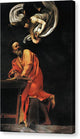 Saint Matthew and the Angel - Canvas Print