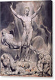 Satan Arousing the Rebel Angels - Canvas Print
