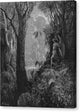 Satan in Paradise - Canvas Print