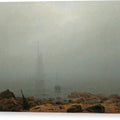 Seashore in the Fog - Canvas Print