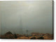 Seashore in the Fog - Canvas Print