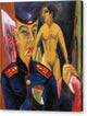 Self-Portrait as a Soldier - Canvas Print