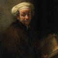 Self-Portrait as the Apostle Paul by Rembrandt van Rijn - Art Print - Zapista