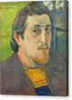 Self-Portrait Dedicated to Carriere - Canvas Print