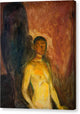 Self-Portrait in Hell - Canvas Print