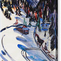 Sertigtal im Winter - Canvas Print