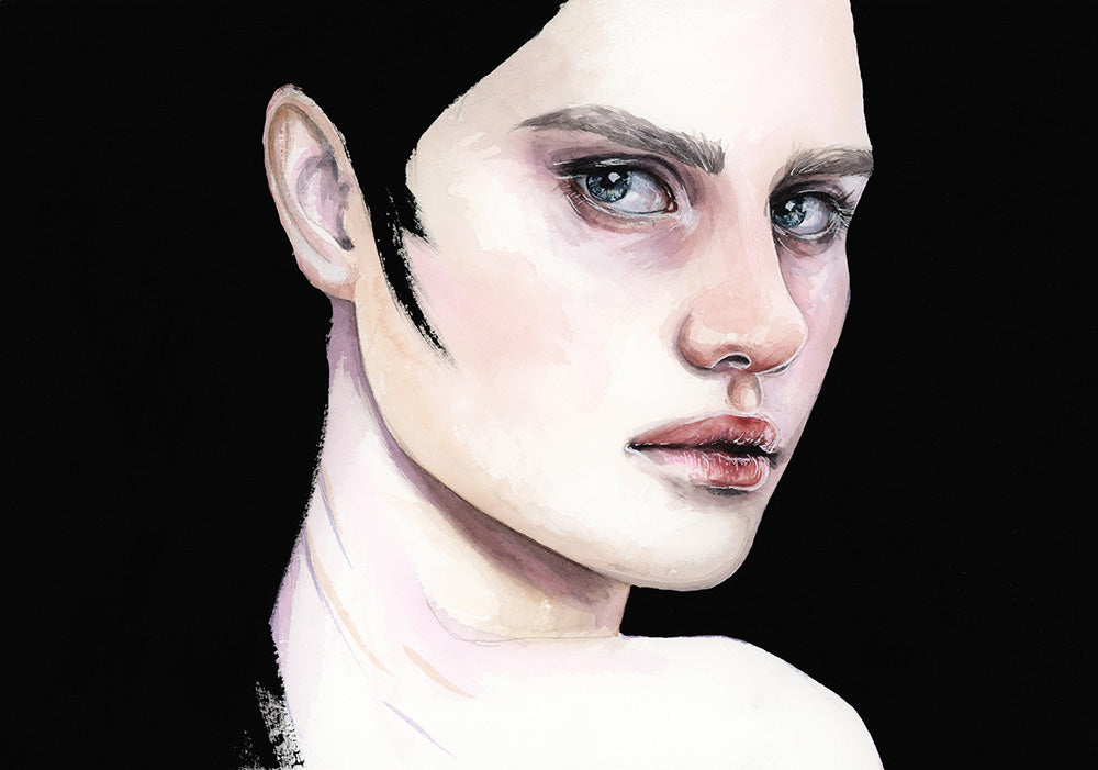 She - Art Print - Zapista