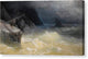 Shipwreck off the Black Sea Coast - Canvas Print