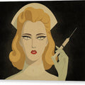 Silent Treatment - Canvas Print