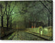 Silver Moonlight - Canvas Print