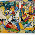 Sketch for Composition II - Canvas Print
