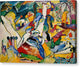 Sketch for Composition II - Canvas Print