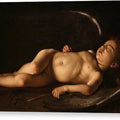 Sleeping Cupid - Canvas Print