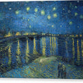 Starry Night Over the Rhone - Canvas Print