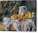 Still Life with a Curtain - Canvas Print