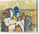 Still Life with Blue Pot - Canvas Print