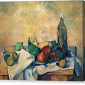 Still Life with Bottle of Liqueur - Canvas Print