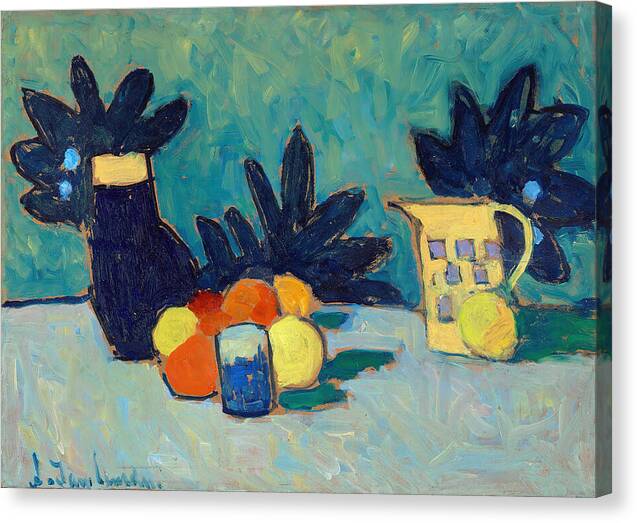 Still Life with Fruit - Canvas Print