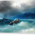 Storm over the Black Sea - Canvas Print