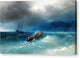 Storm over the Black Sea - Canvas Print