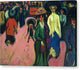 Street, Dresden - Canvas Print