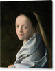 Study of a Young Woman - Canvas Print