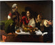 Supper at Emmaus - Canvas Print
