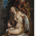 Susanna and The Elders - Canvas Print