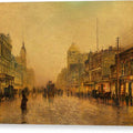Swanston Street, Melbourne - Canvas Print