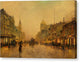 Swanston Street, Melbourne - Canvas Print