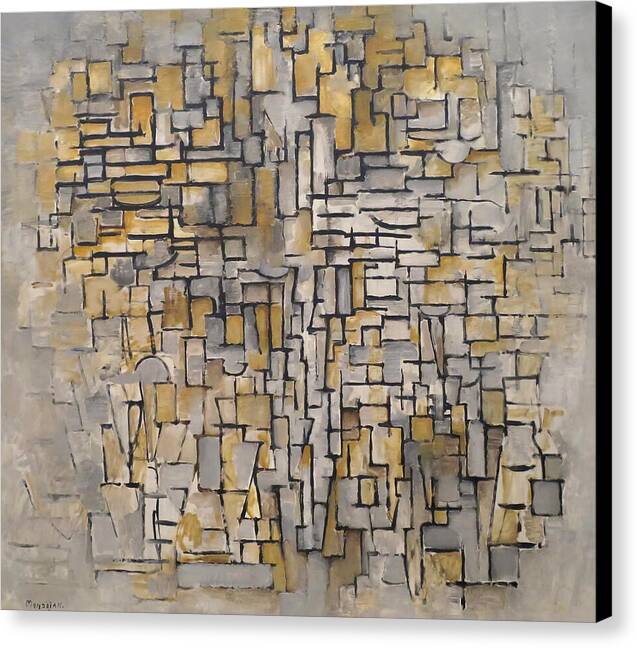 Tableau No. 2 Composition No. VII - Canvas Print