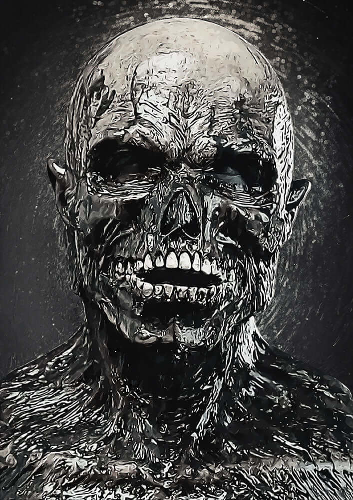 Tarman Zombie - Art Print - Zapista