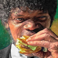 Tasty Burger - Art Print - Zapista