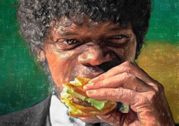 Tasty Burger - Art Print - Zapista