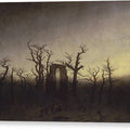 The Abbey in the Oakwood - Canvas Print