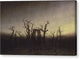 The Abbey in the Oakwood - Canvas Print
